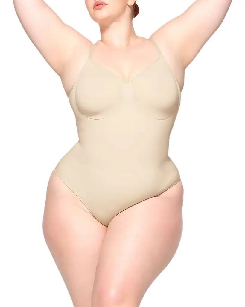 SKIMS Seamless Sculpt Brief Bodysuit | Image 1 SKIMS Seamless Sculpt Brief Bodysuit | Image 1