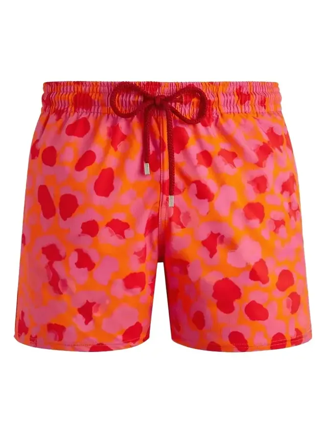 Men's New Leopard Swim Shorts