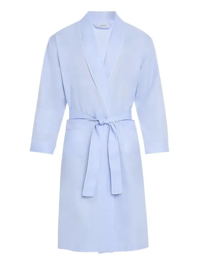 Men's Woven Sea Island Cotton Robe
