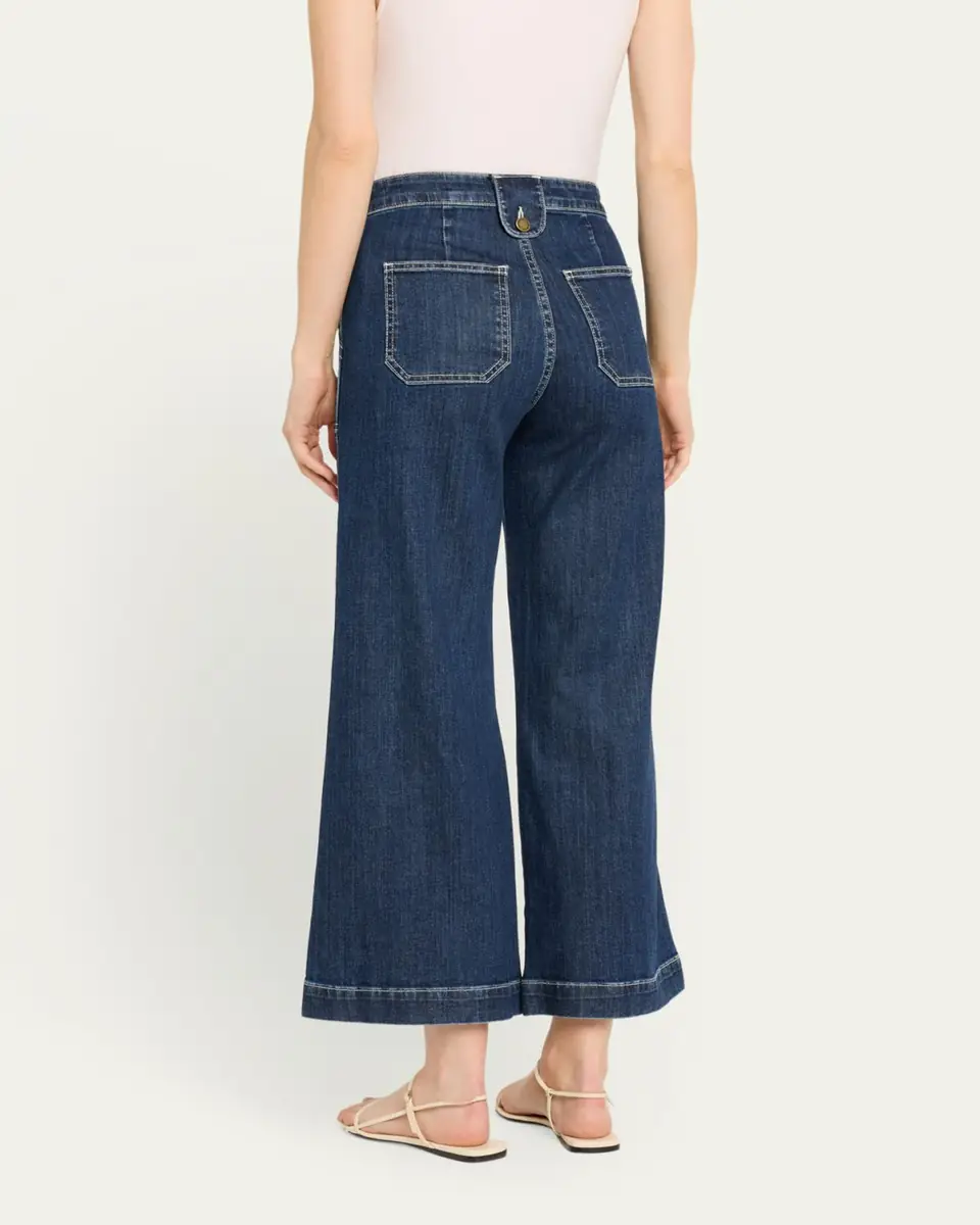 Ramy Brook Theodora Cropped Wide-Leg Jeans | Thumbnail 3
