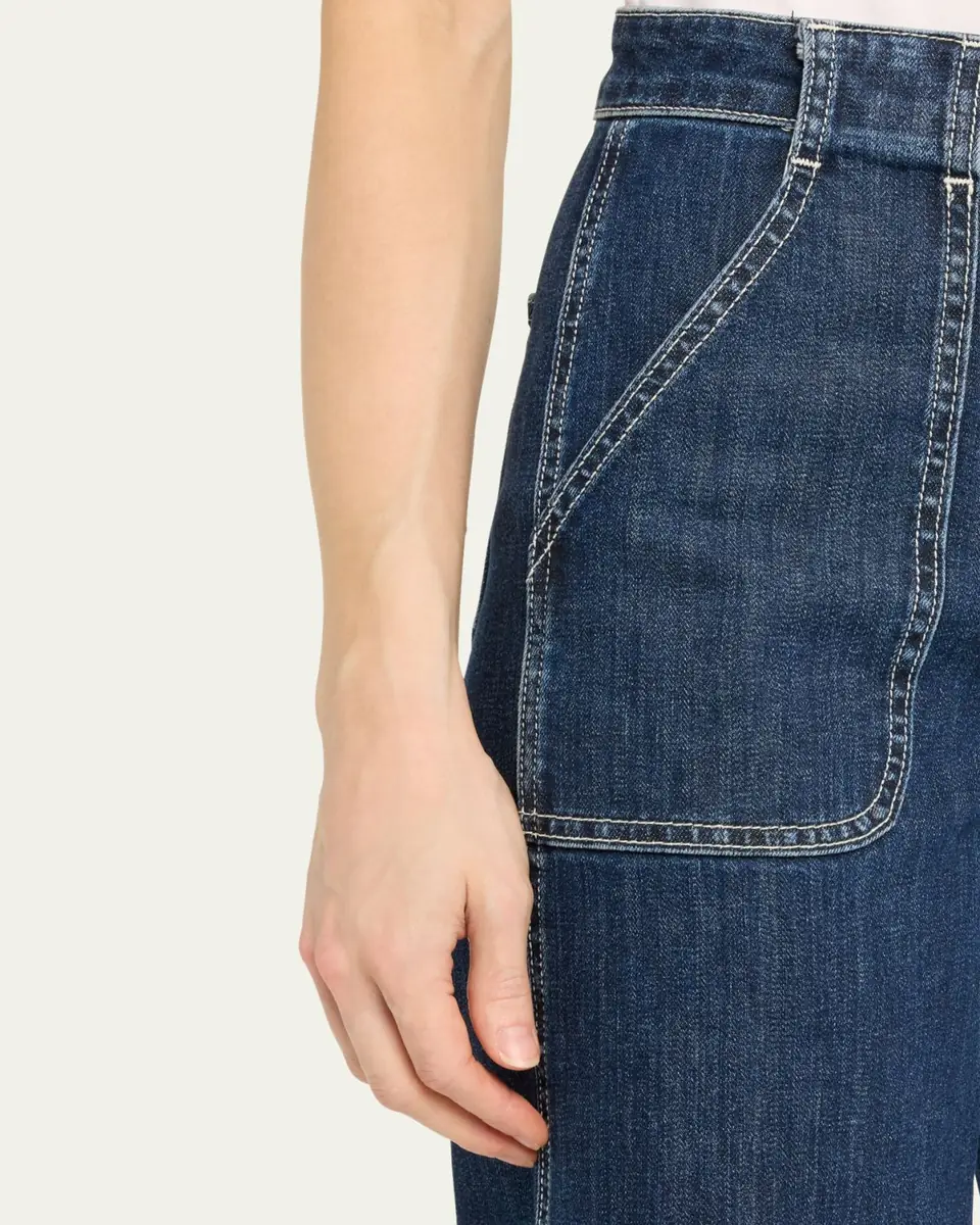 Ramy Brook Theodora Cropped Wide-Leg Jeans | Thumbnail 5