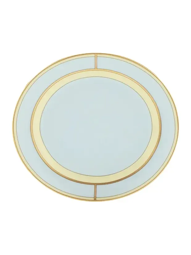 GINORI 1735 Diva Tea or Bread Plate, Celeste