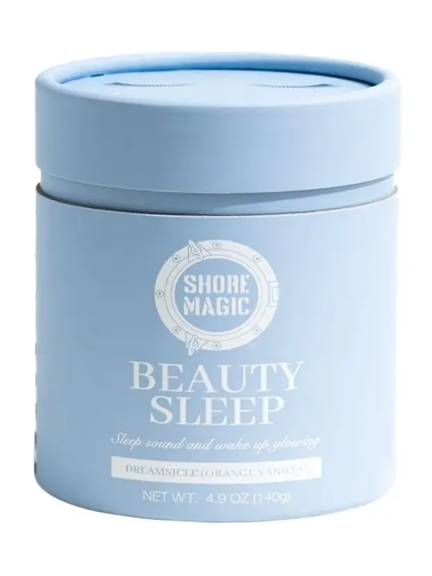 Shore Magic Beauty Sleep Supplement Powder with Collagen, 4.9 oz.