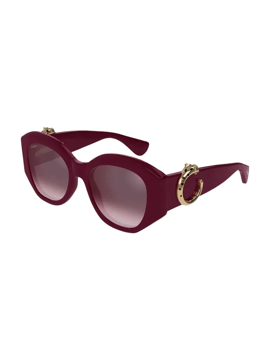 C-Logo Acetate Butterfly Sunglasses