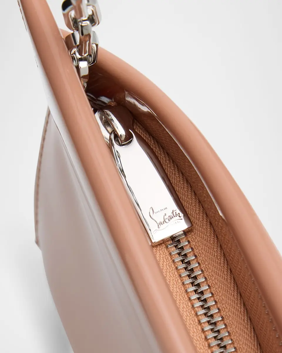 Christian Louboutin Loubitwist Small Clutch Bag in Patent Leather | Thumbnail 5 Christian Louboutin Loubitwist Small Clutch Bag in Patent Leather | Thumbnail 5