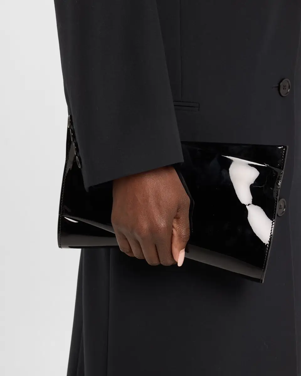 Christian Louboutin Loubitwist Small Clutch Bag in Patent Leather | Thumbnail 6 Christian Louboutin Loubitwist Small Clutch Bag in Patent Leather | Thumbnail 6