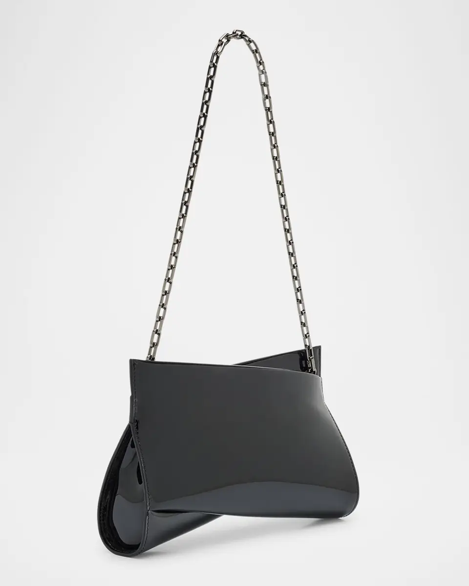 Christian Louboutin Loubitwist Small Clutch Bag in Patent Leather | Thumbnail 7 Christian Louboutin Loubitwist Small Clutch Bag in Patent Leather | Thumbnail 7