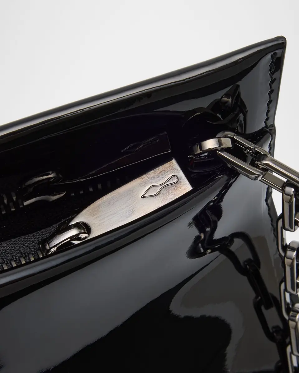 Christian Louboutin Loubitwist Small Clutch Bag in Patent Leather | Thumbnail 10 Christian Louboutin Loubitwist Small Clutch Bag in Patent Leather | Thumbnail 10