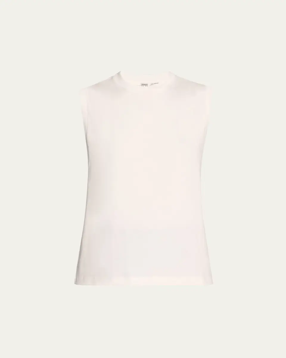 Toteme Jersey Sleeveless Tee | Thumbnail 6