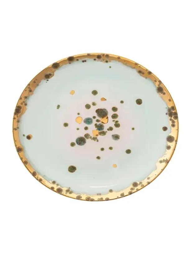 CORALLA MAIURI Villa Borghese Michelangelo Dessert Coupe Plate