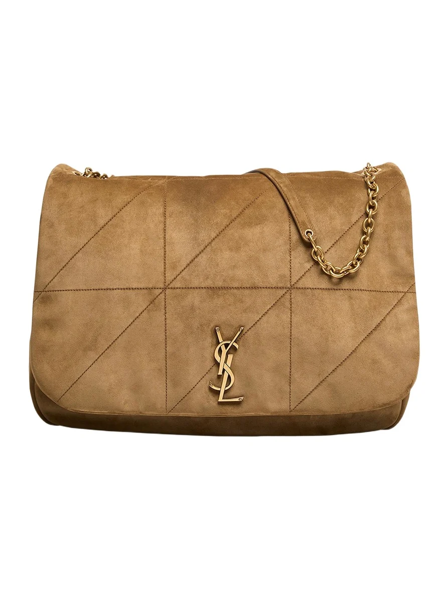 Jamie 4.3 Maxi YSL Shoulder Bag in Quilted Suede Jamie 4.3 Maxi YSL Shoulder Bag in Quilted Suede