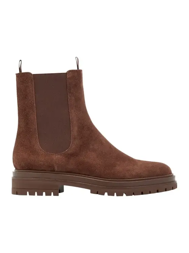 Chester Suede Lug-Sole Chelsea Ankle Boots Chester Suede Lug-Sole Chelsea Ankle Boots