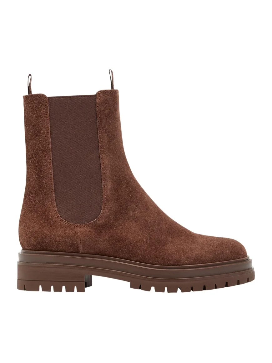 Chester Suede Lug-Sole Chelsea Ankle Boots Chester Suede Lug-Sole Chelsea Ankle Boots