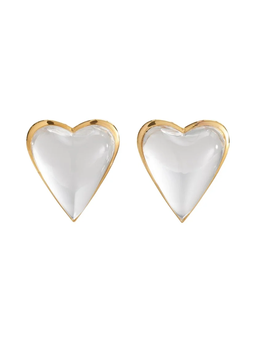 Heart Bombe Earrings