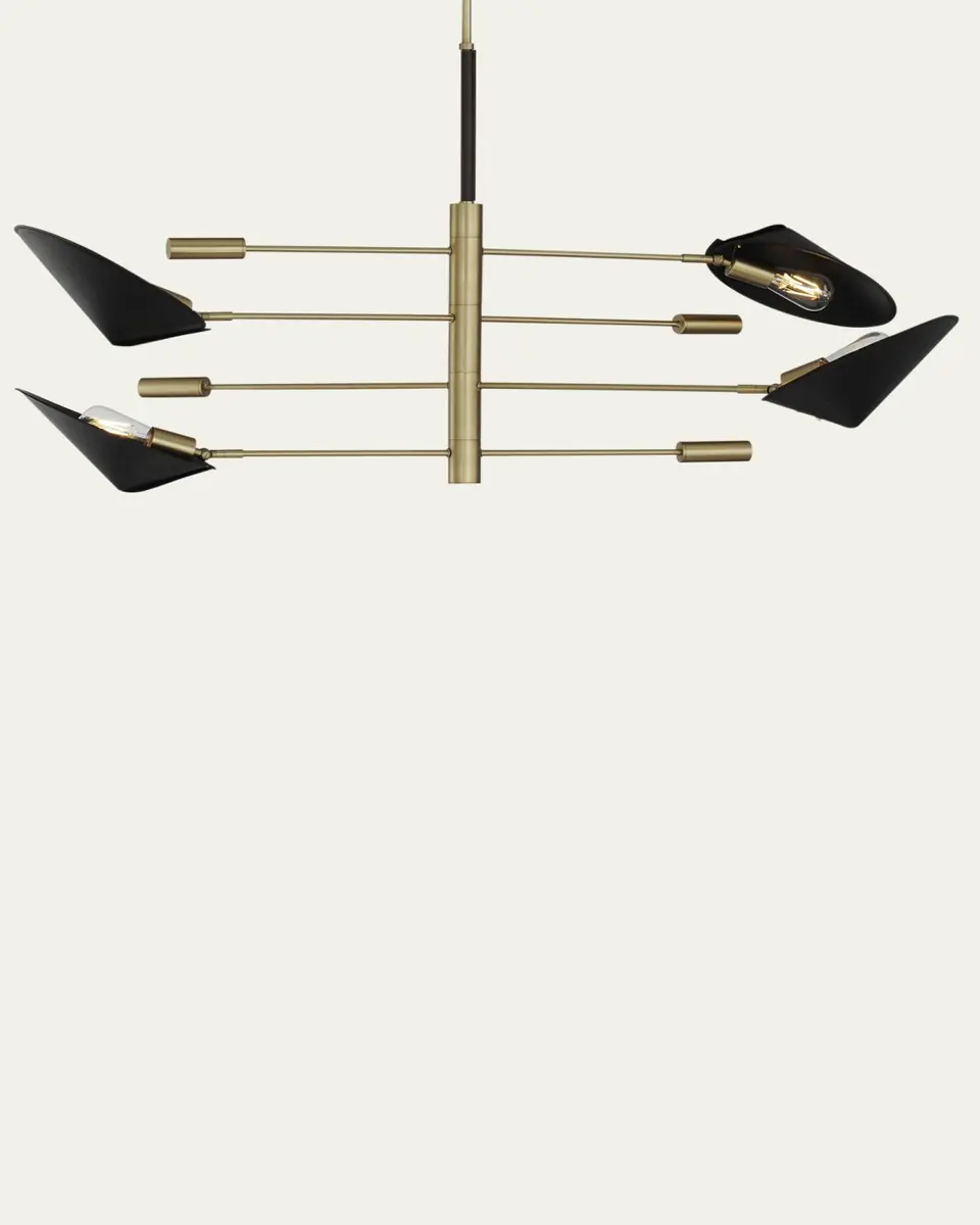 Studio M Cavalier 50" 4-Light Chandelier | Thumbnail 5 Studio M Cavalier 50" 4-Light Chandelier | Thumbnail 5