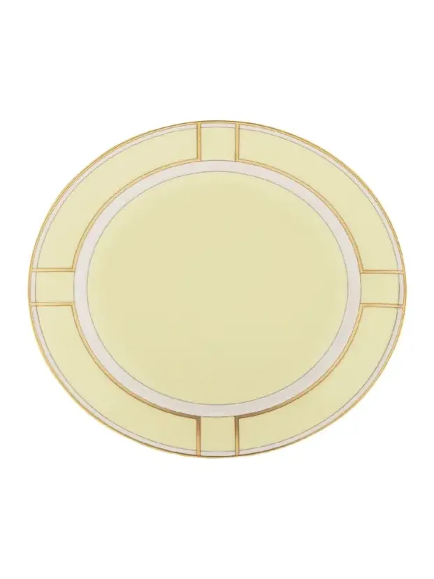GINORI 1735 Diva Dessert Plate, Giallo