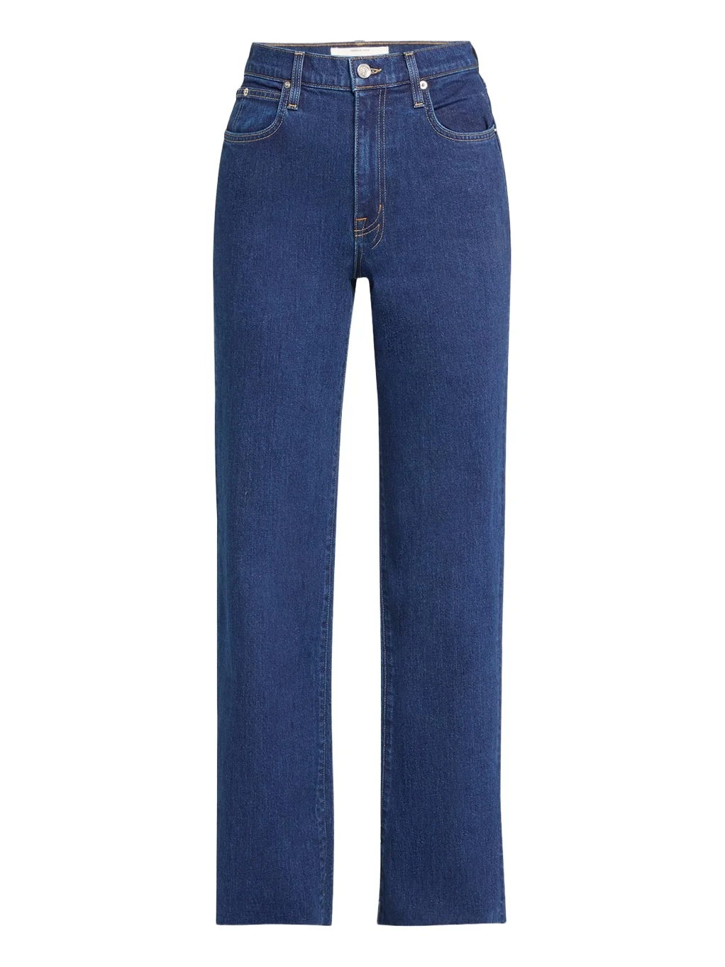 SLVRLAKE Grace Wide-Leg Raw Hem Jeans