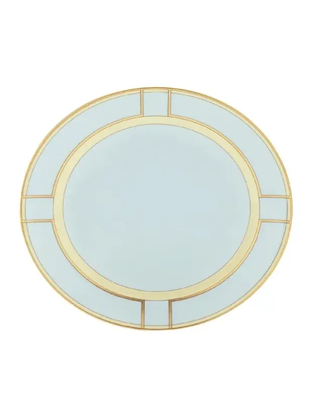 GINORI 1735 Diva Dessert Plate, Celeste