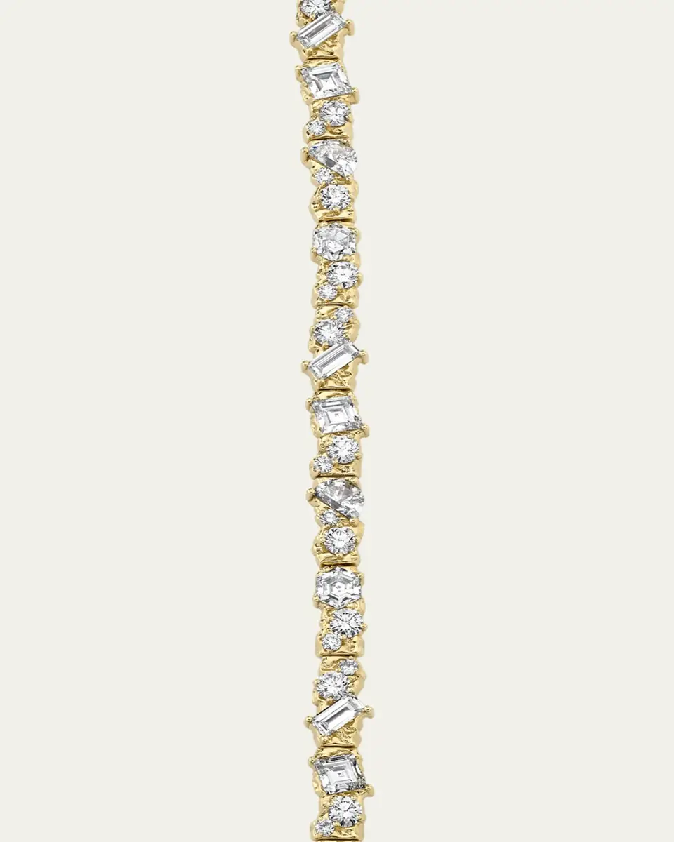 VRAI 14K Gold Unity Lab Grown Diamond Bracelet, 12.30tcw | Thumbnail 4