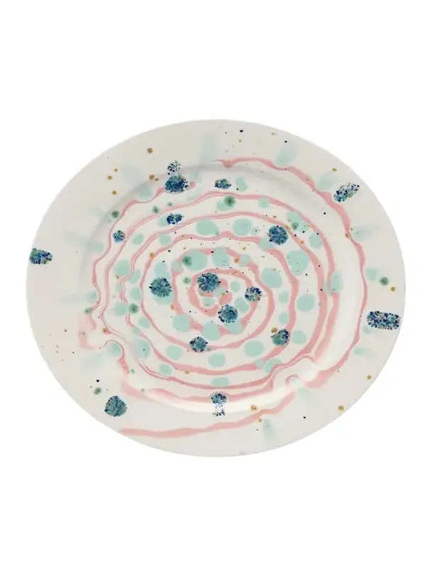 CORALLA MAIURI Four Season Winter Rim Charger Plate