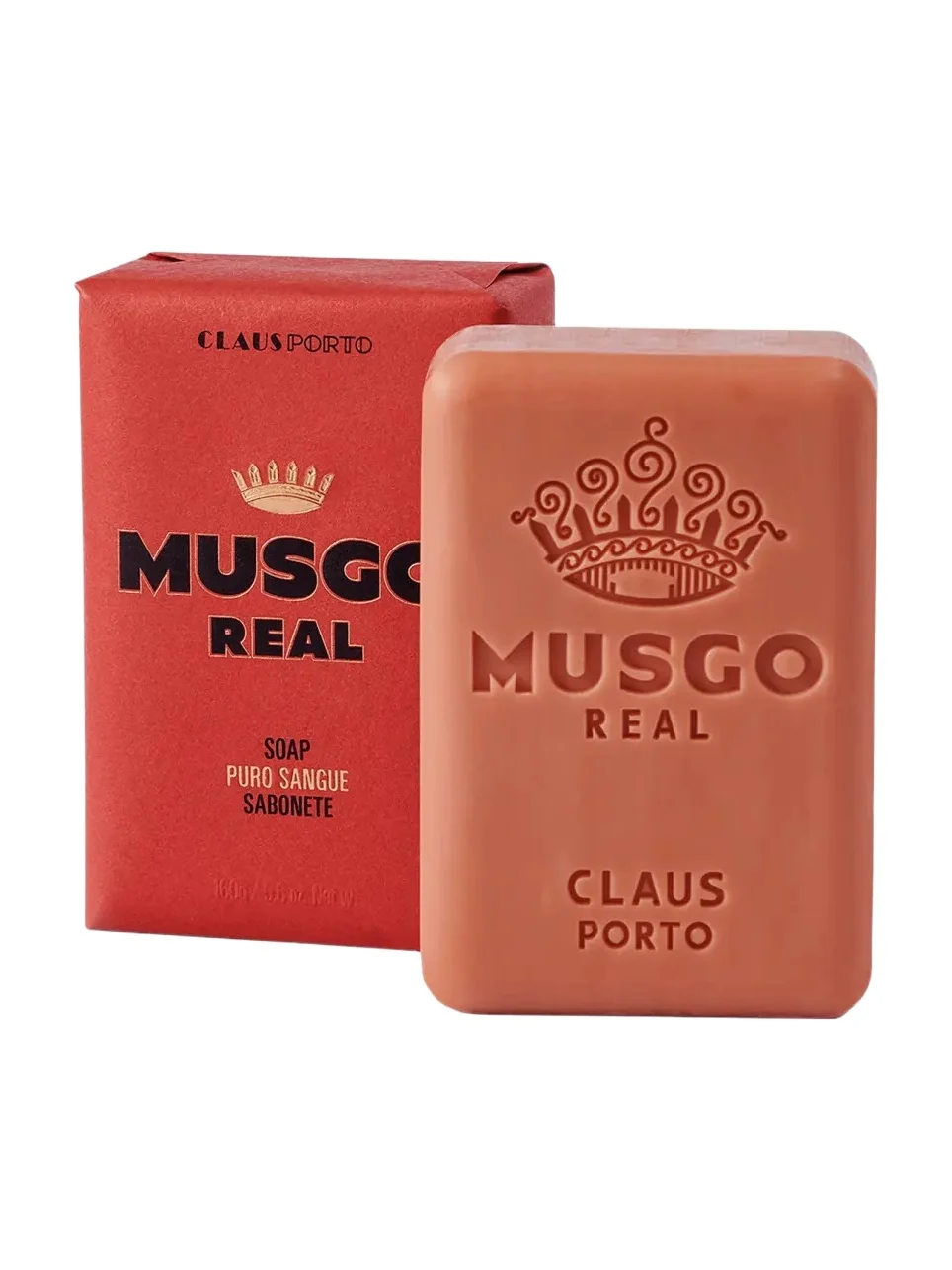 Claus Porto Musgo Real Puro Sangue Soap Bar, 160g