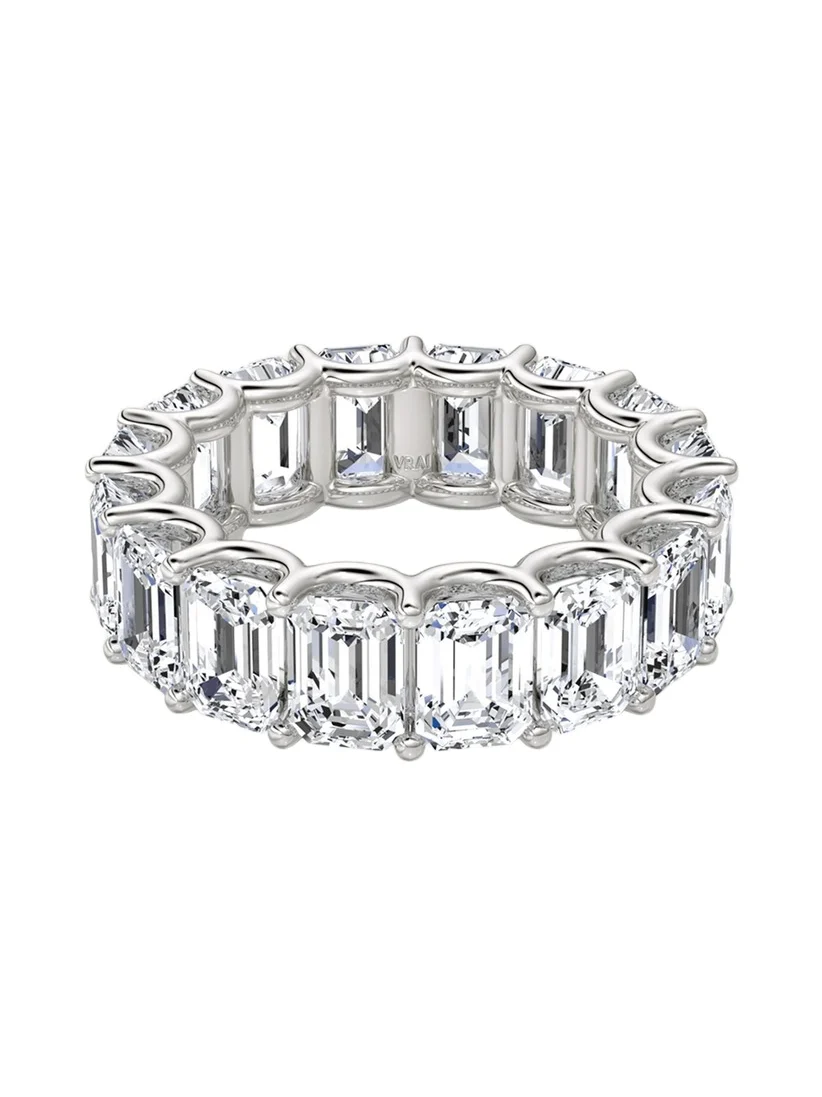VRAI Lab Grown Diamond Platinum Eternity Band, 5.00tcw