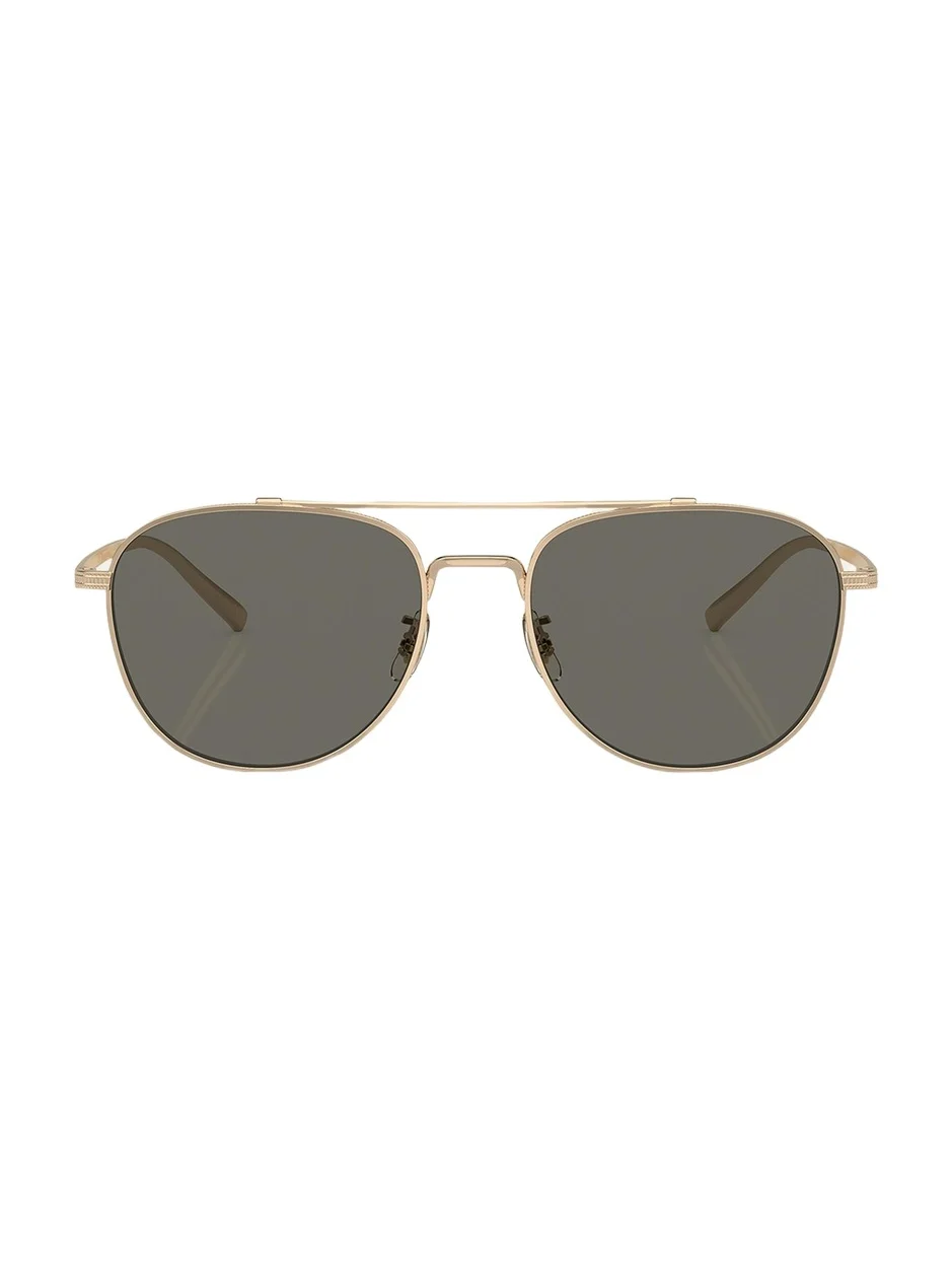 Oliver Peoples Rivetti Titanium Aviator Sunglasses