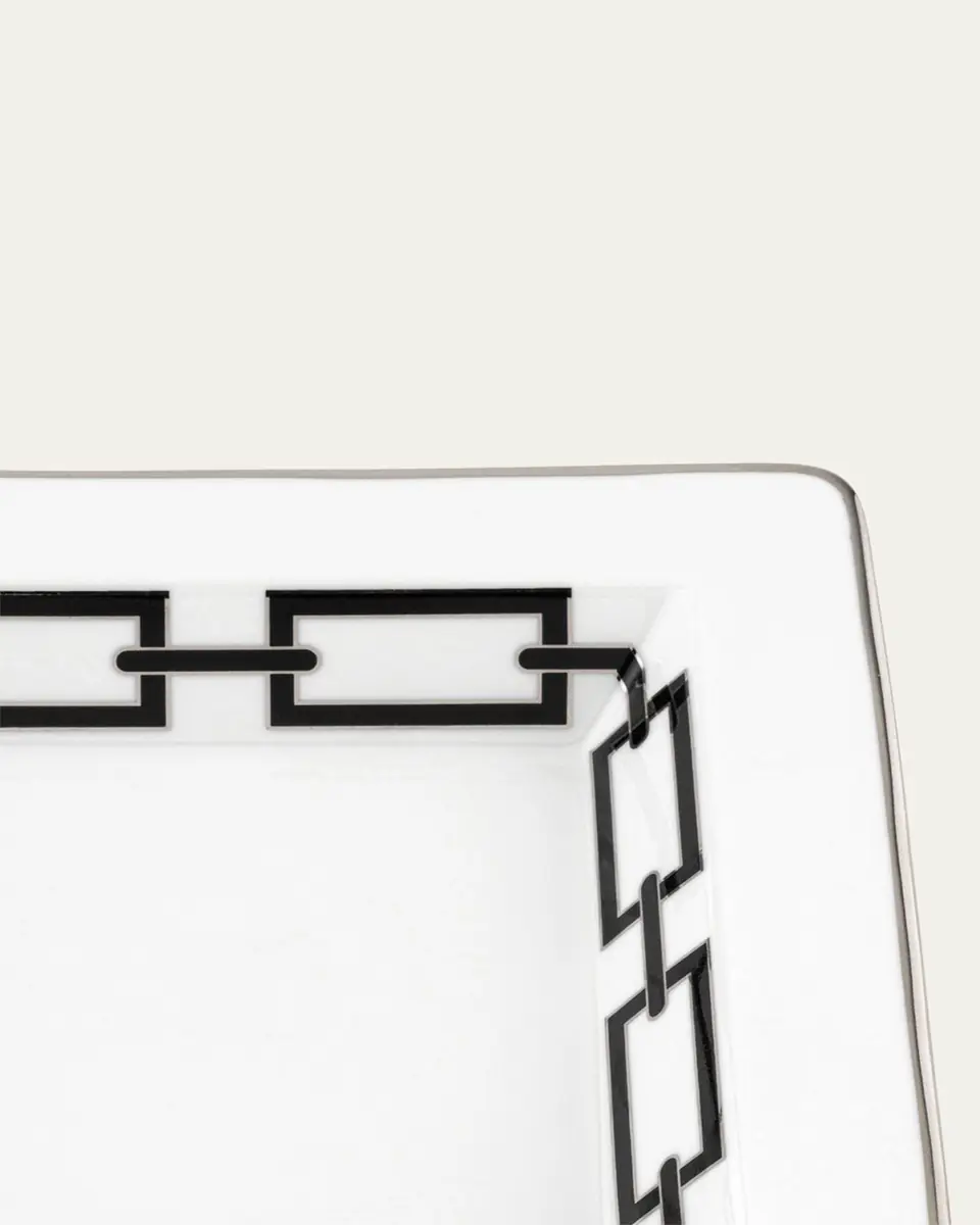 GINORI 1735 Catene Tray, Nero | Thumbnail 2