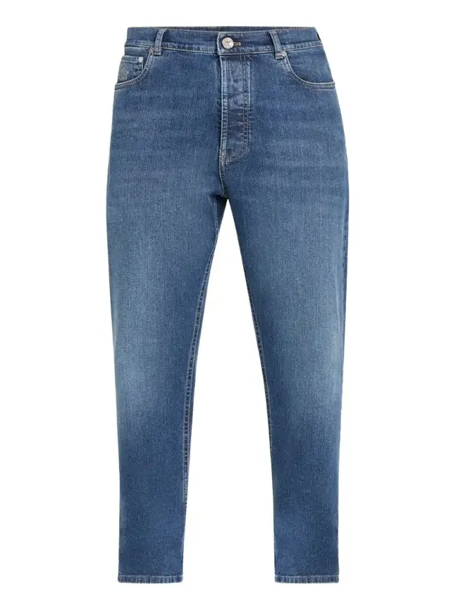 Men's Iconic Denim Slim-Fit Jeans