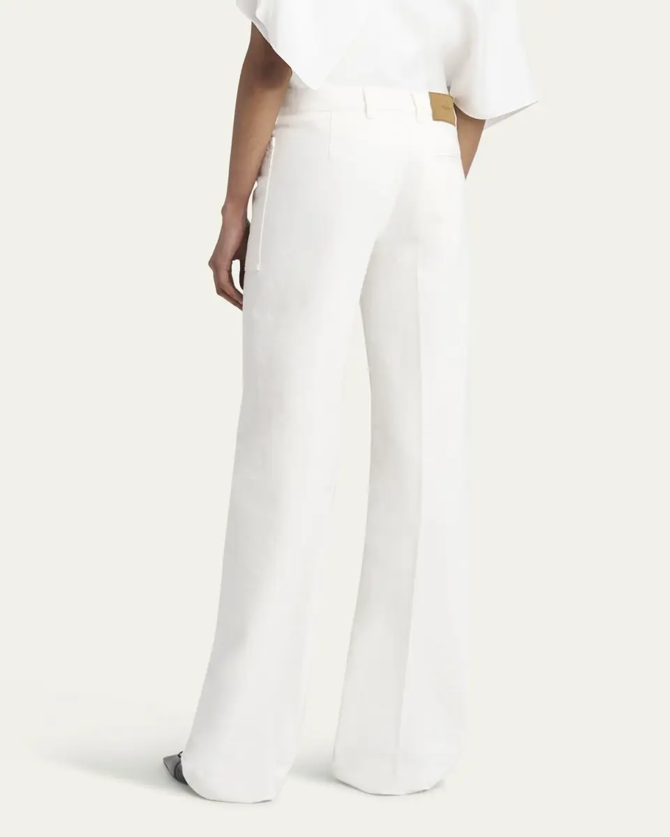 Ferragamo High-Rise Midweight Denim Straight-Leg Pants | Thumbnail 3 Ferragamo High-Rise Midweight Denim Straight-Leg Pants | Thumbnail 3