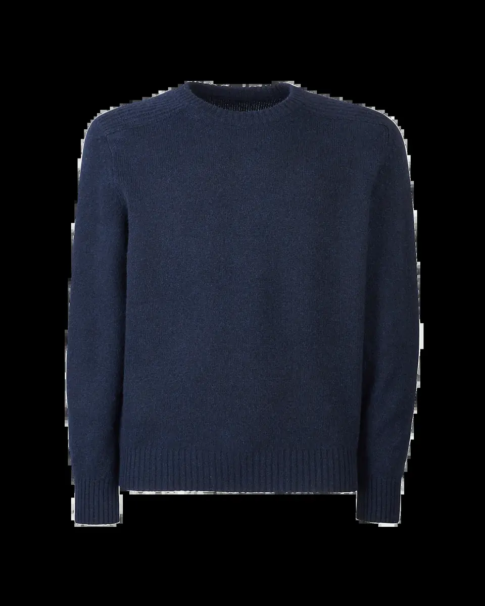 Sease Men's Cashmere Coarsehair Crewneck Sweater | Thumbnail 2