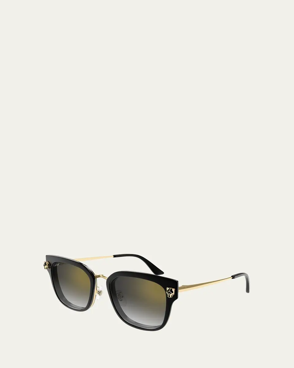 Cartier Round Acetate Sunglasses | Thumbnail 4 Cartier Round Acetate Sunglasses | Thumbnail 4