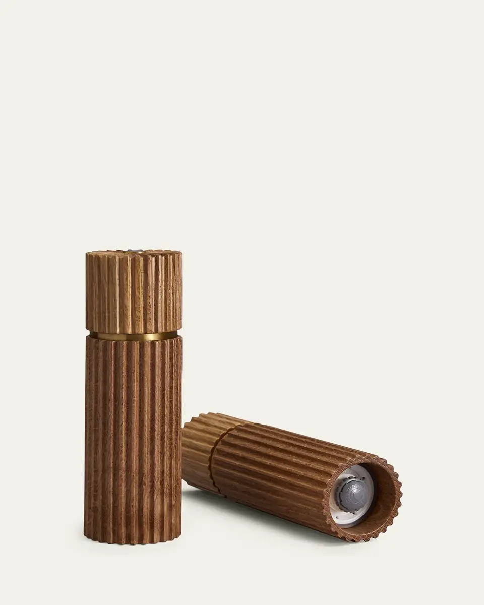 L'Objet Ionic Salt & Pepper Mills, Blonde Oak | Thumbnail 2 L'Objet Ionic Salt & Pepper Mills, Blonde Oak | Thumbnail 2