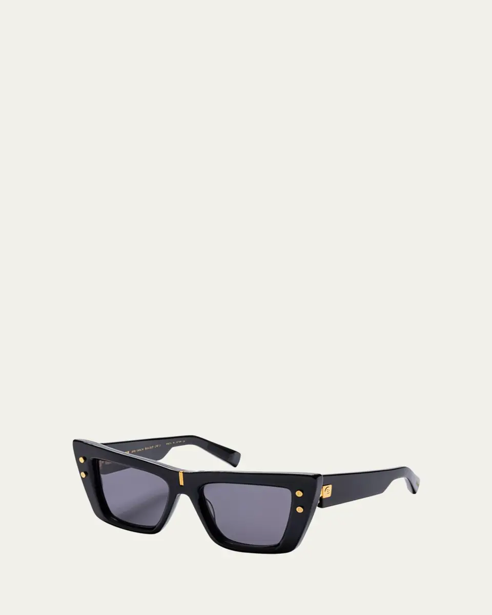 Balmain B-Eye Acetate Cat-Eye Sunglasses | Thumbnail 2 Balmain B-Eye Acetate Cat-Eye Sunglasses | Thumbnail 2