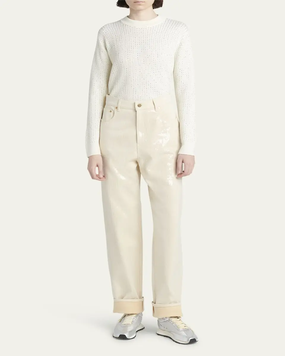 Golden Goose Journey Kim Sequined Jeans | Thumbnail 2 Golden Goose Journey Kim Sequined Jeans | Thumbnail 2