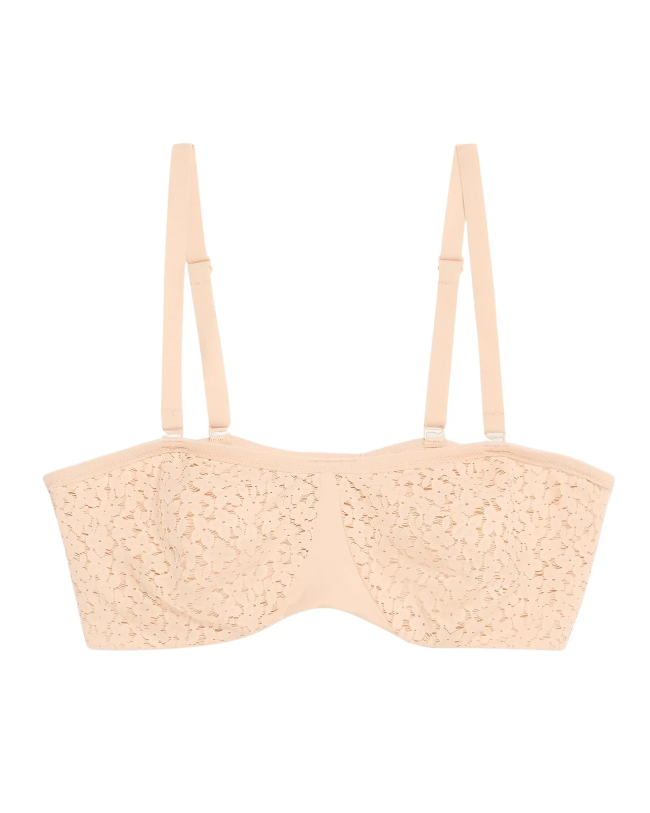 Nora Strapless Floral Lace Bra Nora Strapless Floral Lace Bra