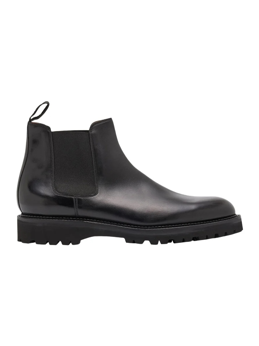 Men's Lawry Leather Lug-Sole Chelsea Boots Men's Lawry Leather Lug-Sole Chelsea Boots