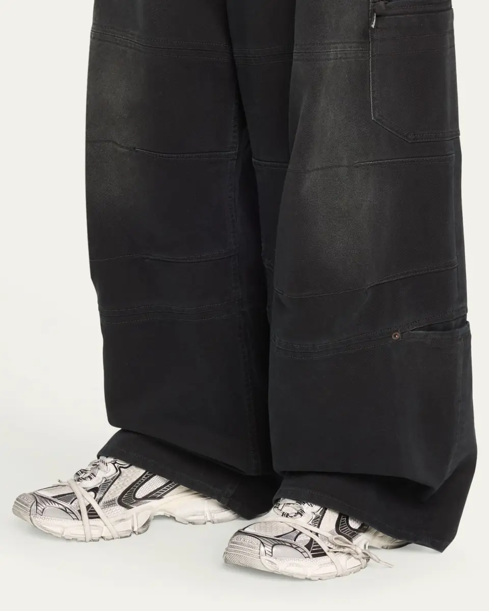 Balenciaga 3XL Metallic Mesh Lace Trainer Sneakers | Thumbnail 2 Balenciaga 3XL Metallic Mesh Lace Trainer Sneakers | Thumbnail 2