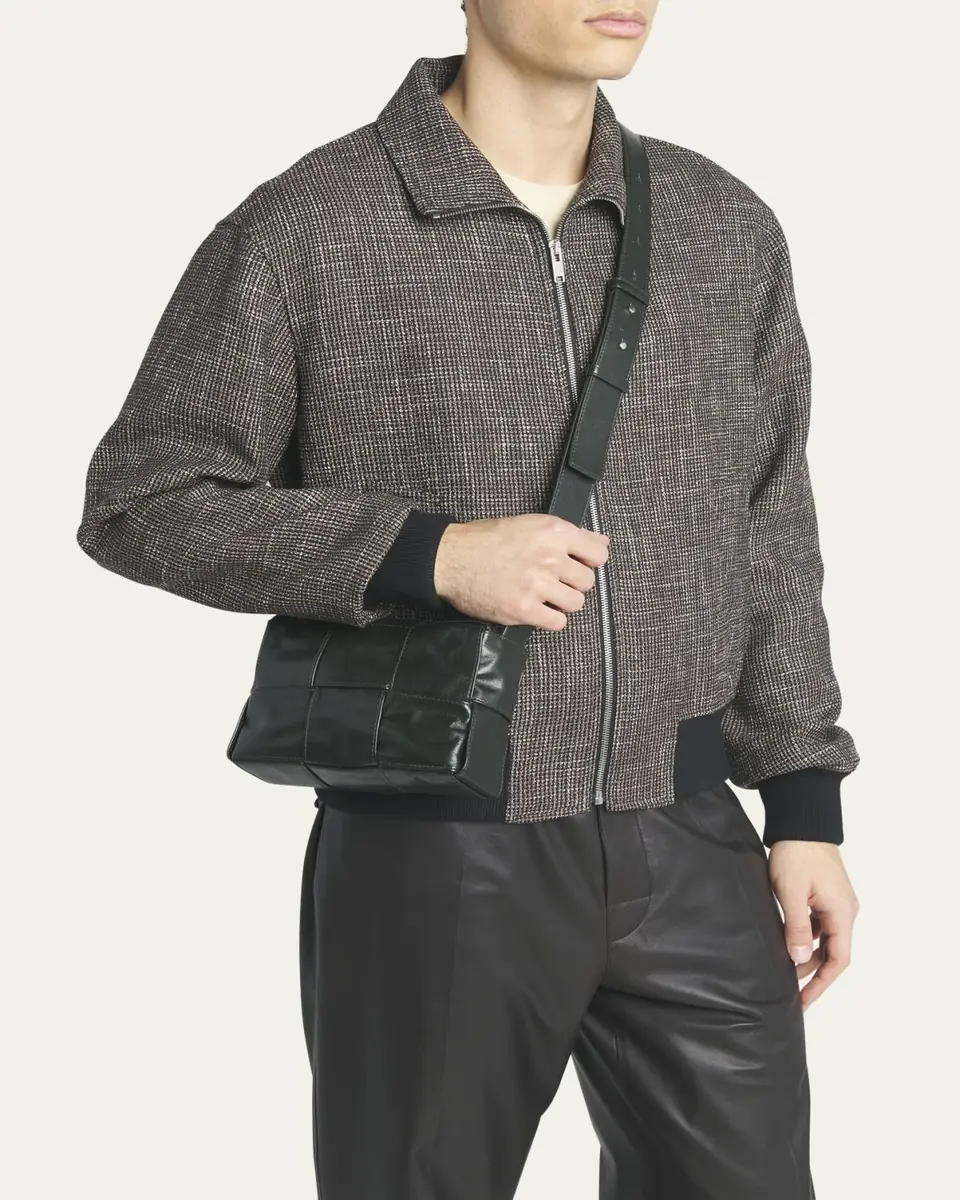 Bottega Veneta Men's Arco Small Leather Crossbody Bag | Thumbnail 2 Bottega Veneta Men's Arco Small Leather Crossbody Bag | Thumbnail 2