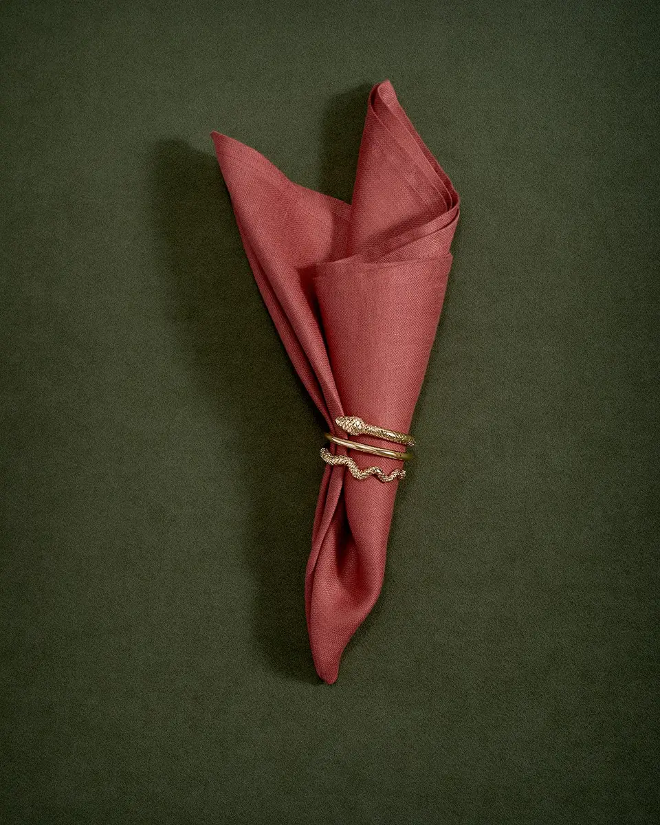 L'Objet Serpent Napkin Rings Jewels, Set of 4 | Thumbnail 2 L'Objet Serpent Napkin Rings Jewels, Set of 4 | Thumbnail 2