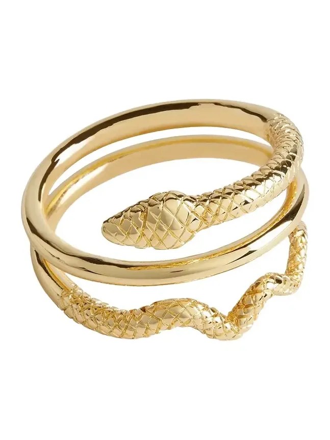 L'Objet Serpent Napkin Rings Jewels, Set of 4