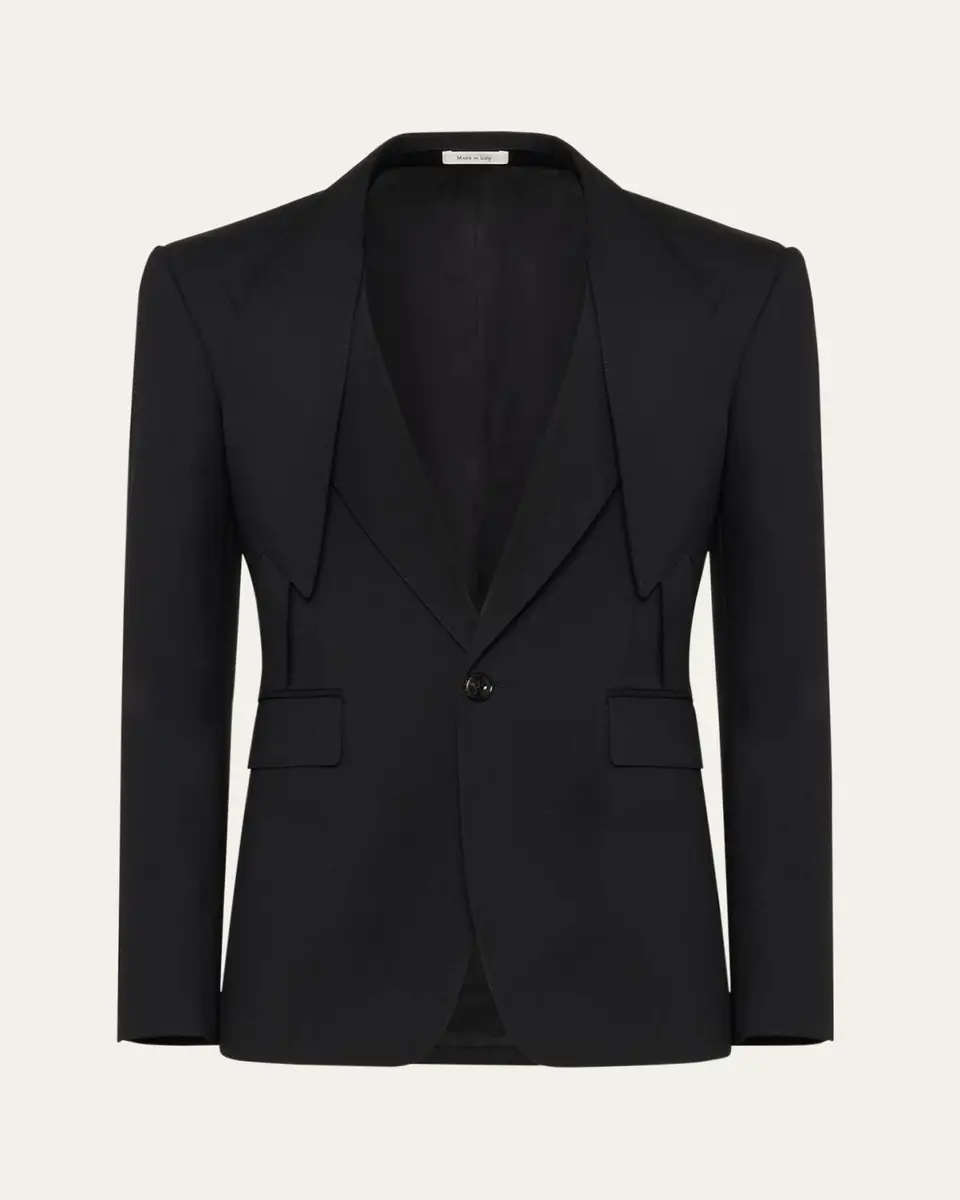 Alexander McQueen Men's Lapel-Collar Sport Coat | Thumbnail 5
