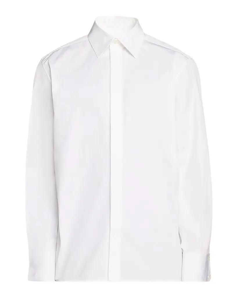 Saint Laurent Men's Poplin Dress Shirt | Image 1 Saint Laurent Men's Poplin Dress Shirt | Image 1