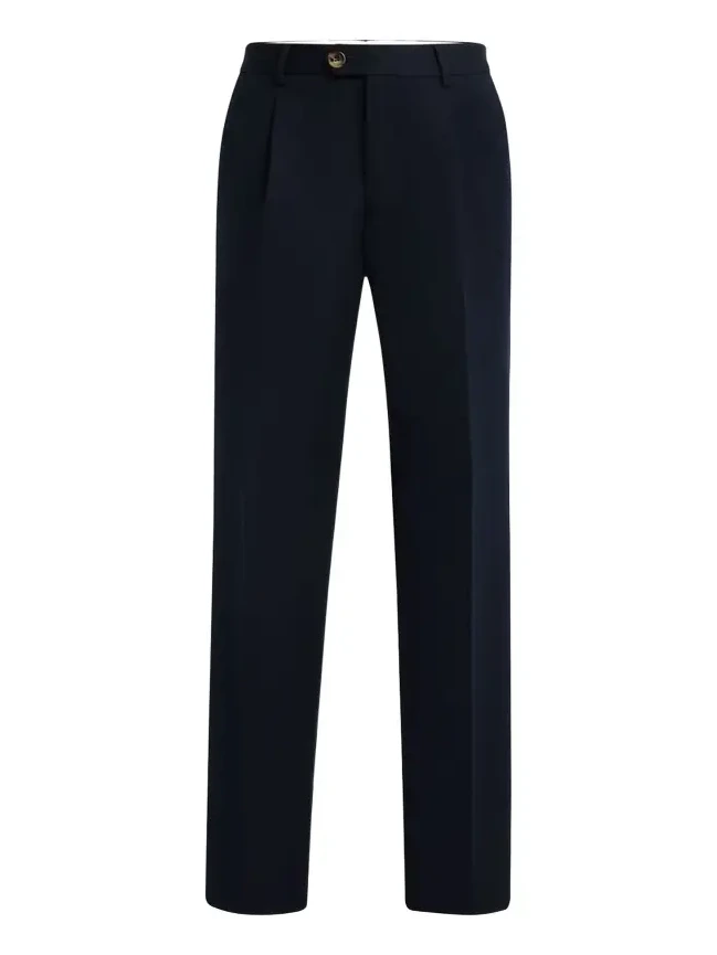 Men's Pleated Twill Trousers Men's Pleated Twill Trousers