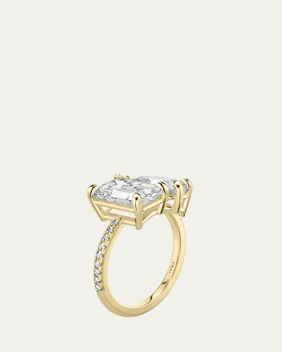 VRAI 14K Gold Toi Moi Lab Grown Diamond Ring, 3.00tcw | Thumbnail 2