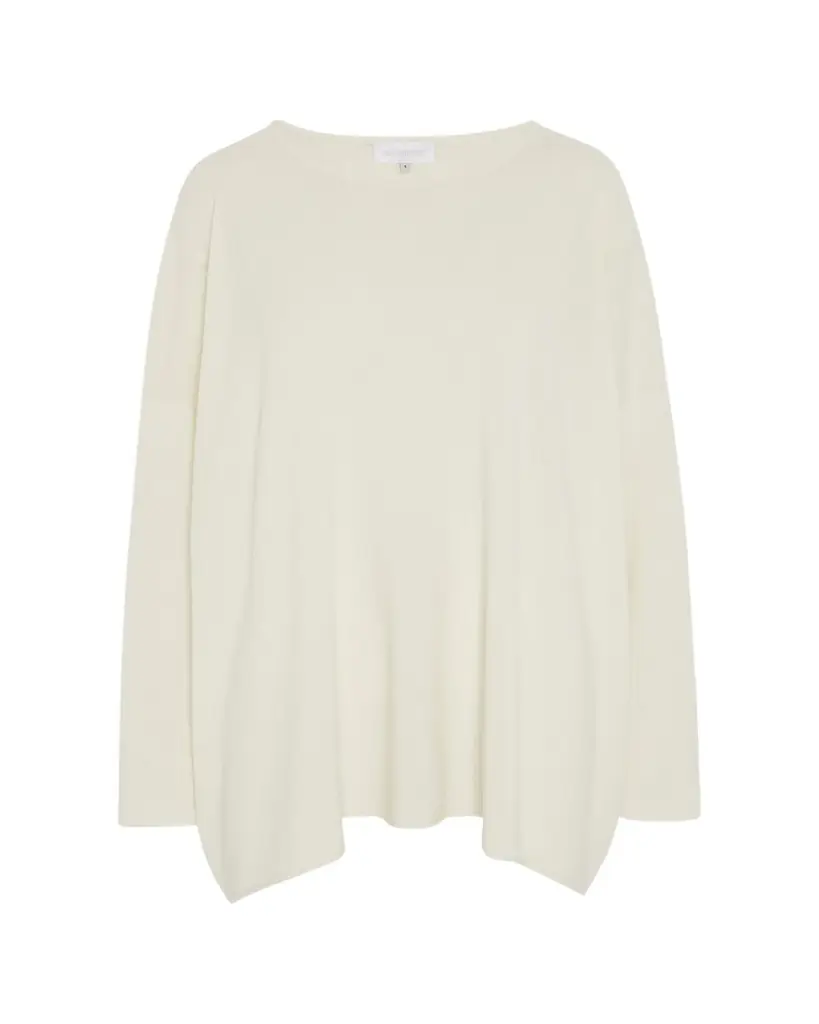 Eskandar A-Line Bateau Neck Cashmere Sweater | Image 1 Eskandar A-Line Bateau Neck Cashmere Sweater | Image 1