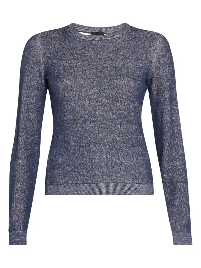 Shiny Viscose Knit Top Shiny Viscose Knit Top