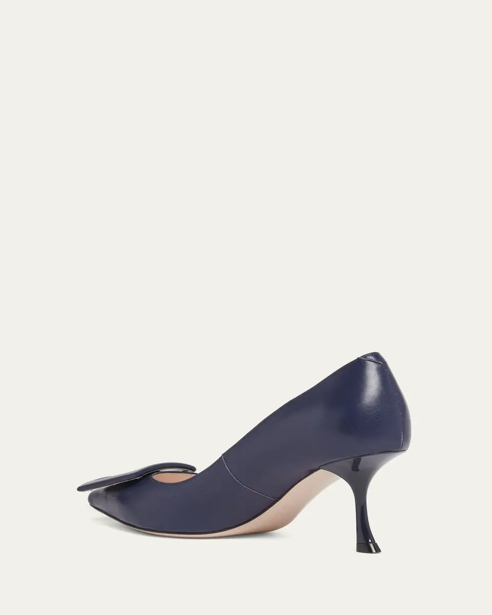 Roger Vivier Viv In The City Leather Buckle Pumps | Thumbnail 9 Roger Vivier Viv In The City Leather Buckle Pumps | Thumbnail 9