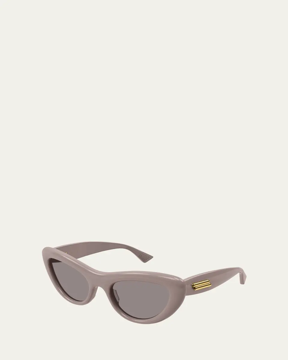 Bottega Veneta Curvy Acetate Cat-Eye Sunglasses | Thumbnail 2 Bottega Veneta Curvy Acetate Cat-Eye Sunglasses | Thumbnail 2