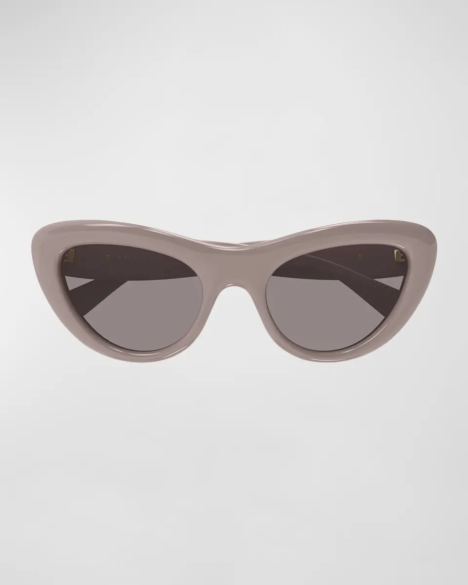 Bottega Veneta Curvy Acetate Cat-Eye Sunglasses | Thumbnail 4 Bottega Veneta Curvy Acetate Cat-Eye Sunglasses | Thumbnail 4